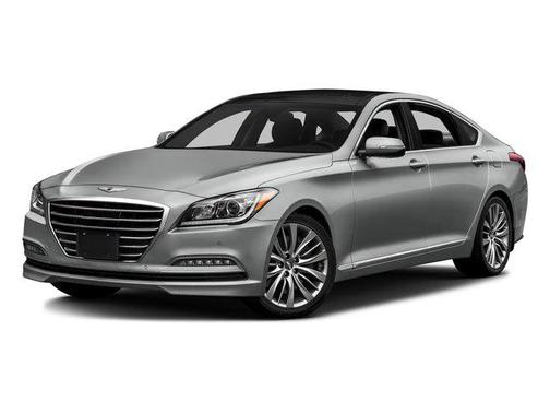 Casablanca White 2016 Hyundai Genesis 3.8