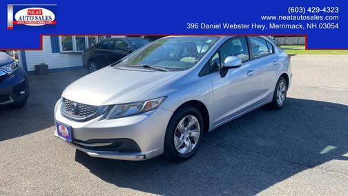 Gray 2013 Honda Civic LX