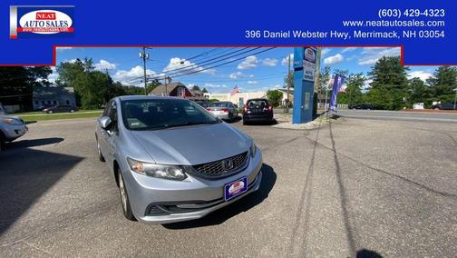 Gray 2013 Honda Civic LX