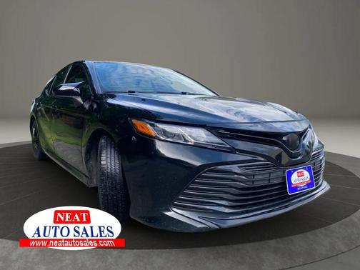 Midnight Black Metallic 2020 Toyota Camry LE