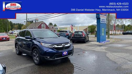 Obsidian Blue Pearl 2017 Honda CR-V EX