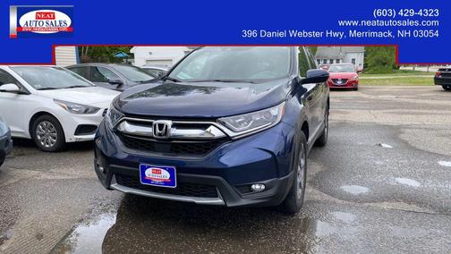Obsidian Blue Pearl 2017 Honda CR-V EX