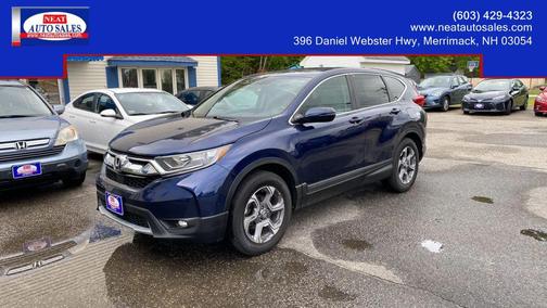 Obsidian Blue Pearl 2017 Honda CR-V EX