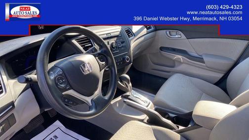 Gray 2014 Honda Civic LX