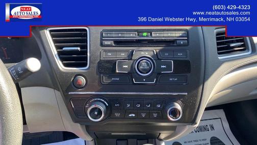 Gray 2014 Honda Civic LX