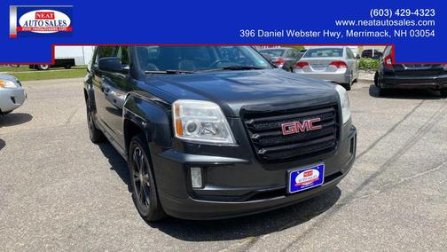 Black 2017 GMC Terrain SLT