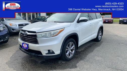 Blizzard Pearl 2015 Toyota Highlander XLE
