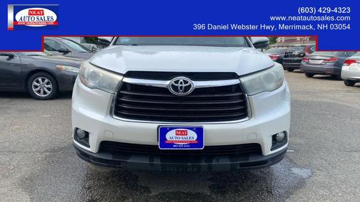 Blizzard Pearl 2015 Toyota Highlander XLE