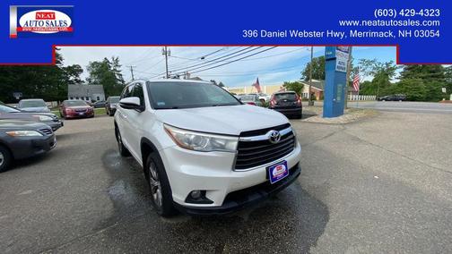 Blizzard Pearl 2015 Toyota Highlander XLE