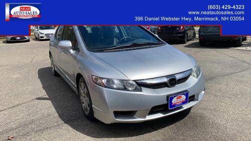 Alabaster Silver Metallic 2010 Honda Civic LX