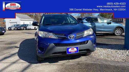 Blue Crush Metallic 2015 Toyota RAV4 LE