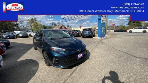 Galactic Aqua Mica 2018 Toyota Corolla SE