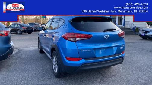 Caribbean Blue 2017 Hyundai TUCSON Sport