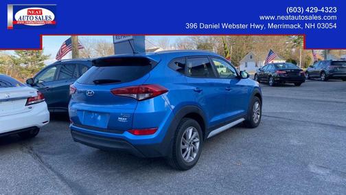 Caribbean Blue 2017 Hyundai TUCSON Sport