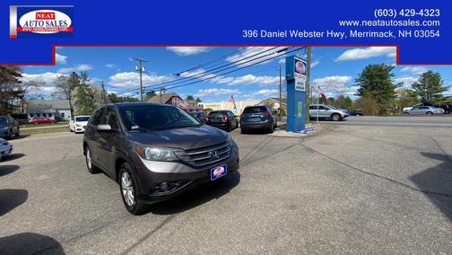 Gray 2013 Honda CR-V EX