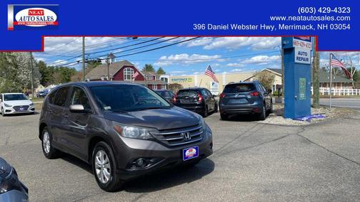 Gray 2013 Honda CR-V EX