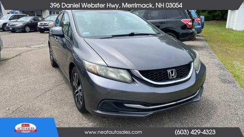 Gray 2013 Honda Civic EX