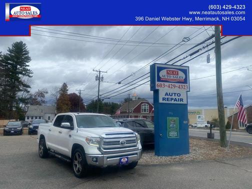 Super White 2014 Toyota Tundra 1794 Edition