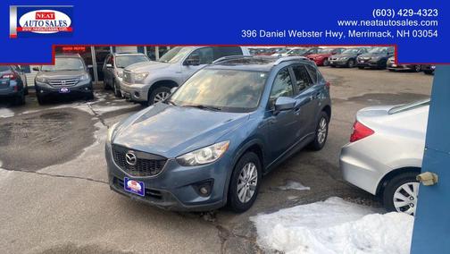 Blue 2015 Mazda CX-5 Touring