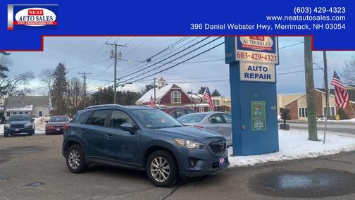 Blue 2015 Mazda CX-5 Touring
