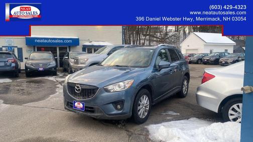 Blue 2015 Mazda CX-5 Touring