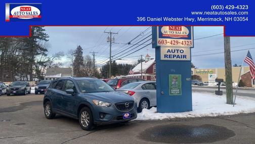 Blue 2015 Mazda CX-5 Touring