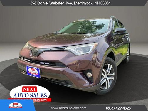 Black Currant Metallic 2017 Toyota RAV4 LE