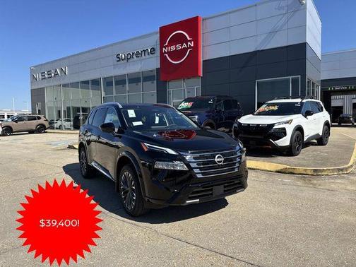 Black 2026 Nissan Rogue Platinum
