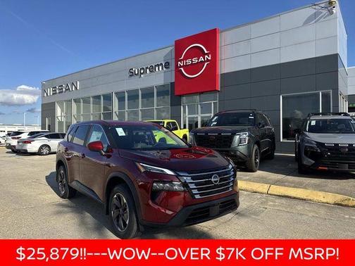 Scarlet Ember 2026 Nissan Rogue SV