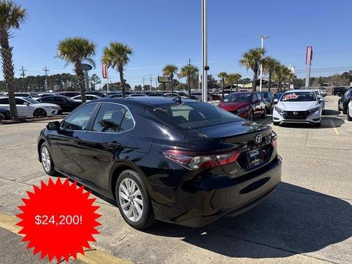 Midnight Black Metallic 2024 Toyota Camry LE