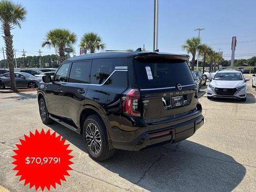 Black 2026 Nissan Armada Platinum