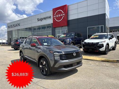 2t Gun Red Roof 2026 Nissan Kicks SR