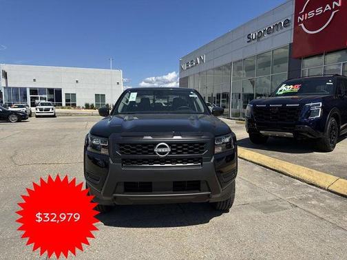 Black 2026 Nissan Frontier S