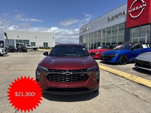 Crimson Metallic 2024 Chevrolet Trax 1RS