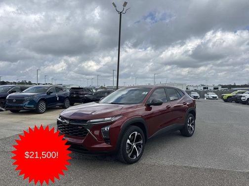 Crimson Metallic 2024 Chevrolet Trax 1RS