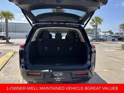 Deep Ocean Blue 2025 Nissan Pathfinder SV