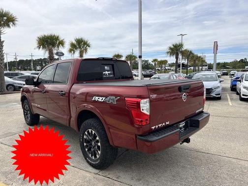 Cayenne Red Metallic 2019 Nissan Titan PRO-4X