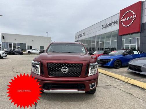 Cayenne Red Metallic 2019 Nissan Titan PRO-4X