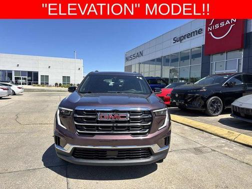 Crystal Metallic 2025 GMC Acadia Elevation