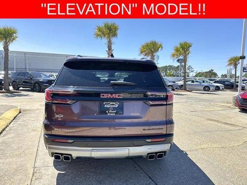 Crystal Metallic 2025 GMC Acadia Elevation