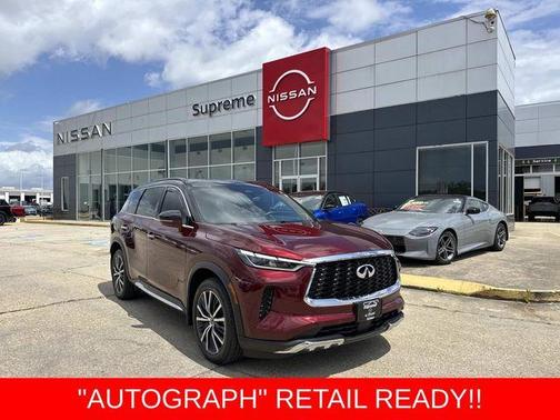 Deep Bordeaux 2022 INFINITI QX60 AUTOGRAPH