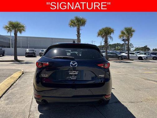 Deep Crystal Blue Mica 2021 Mazda CX-5 Signature