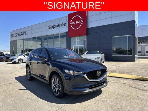 Deep Crystal Blue Mica 2021 Mazda CX-5 Signature