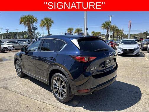 Deep Crystal Blue Mica 2021 Mazda CX-5 Signature