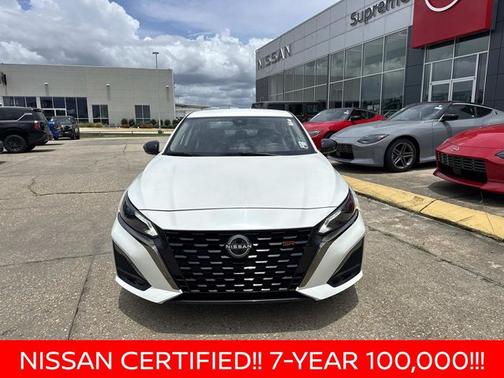White 2024 Nissan Altima 2.5 SR