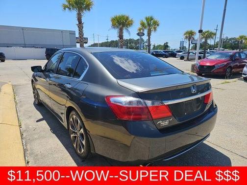 Modern Steel Metallic 2015 Honda Accord Sport