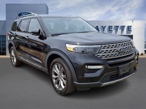 AGATE BLACK METALLIC 2020 Ford Explorer LIMITED