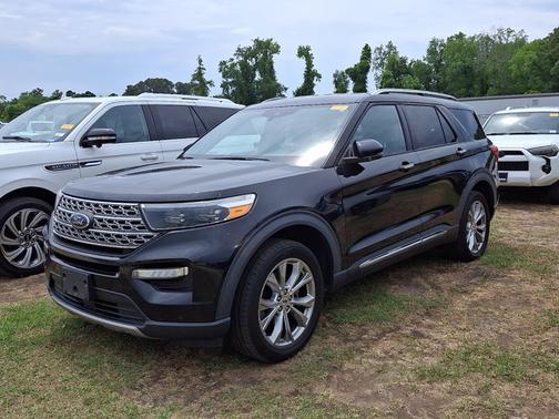 AGATE BLACK METALLIC 2020 Ford Explorer LIMITED