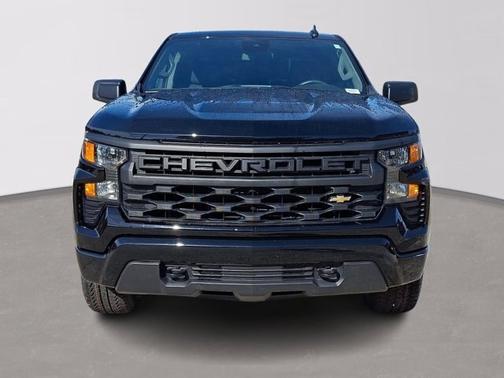 Black 2025 Chevrolet Silverado 1500 CUSTOM