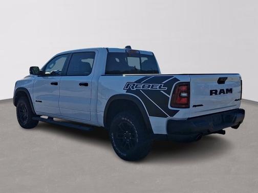White 2025 RAM 1500 REBEL